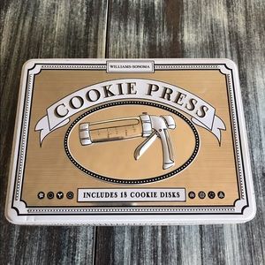 William Sonoma Cookie Press